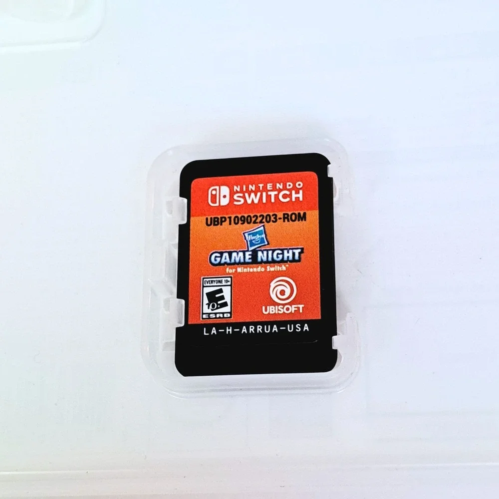 Hasbro Game Night Video Game Nintendo Switch Red Monopoly Risk Trivial Pursuit